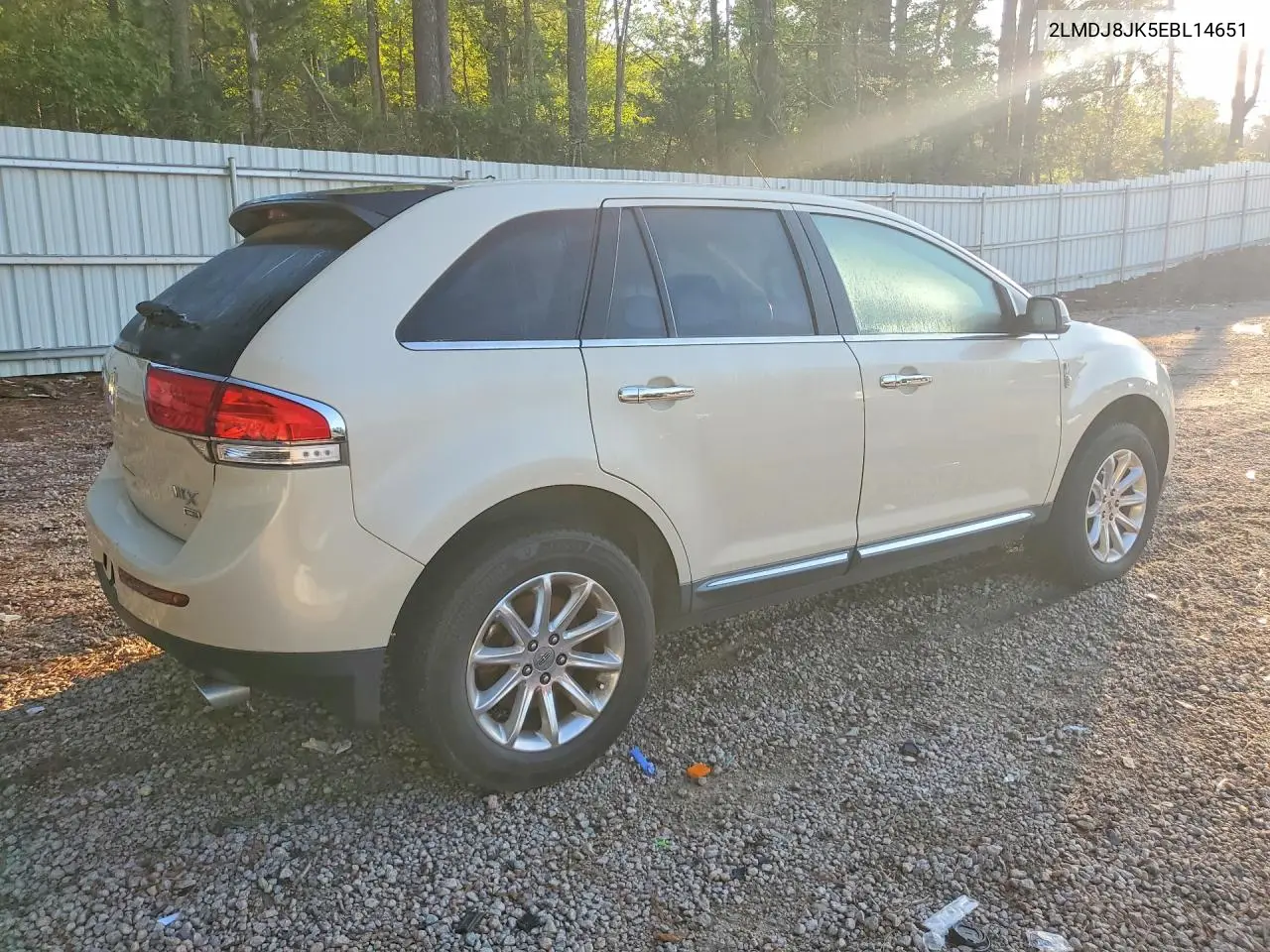 2014 Lincoln Mkx VIN: 2LMDJ8JK5EBL14651 Lot: 60473236