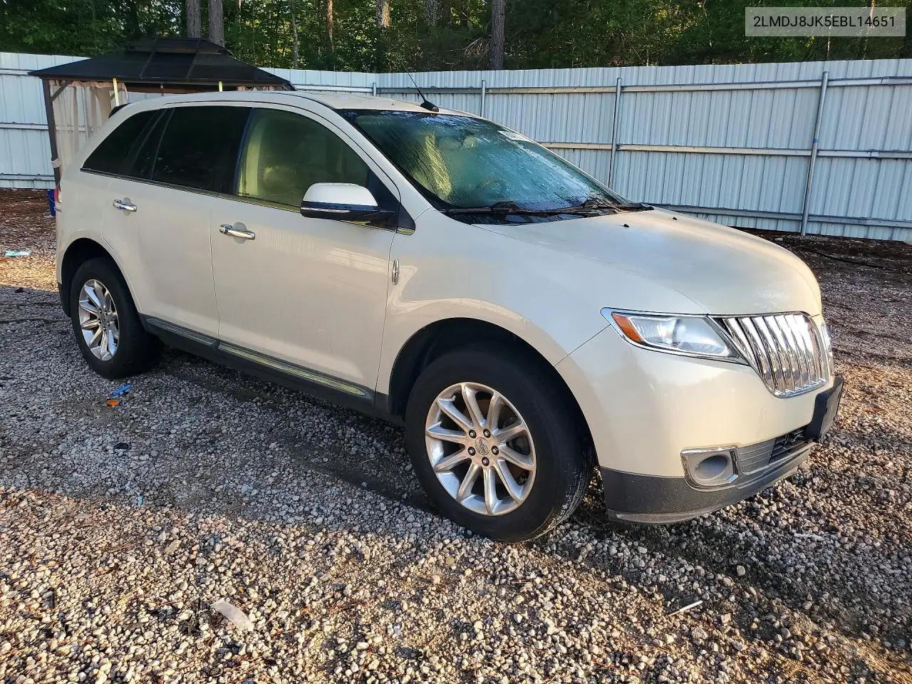 2014 Lincoln Mkx VIN: 2LMDJ8JK5EBL14651 Lot: 60473236