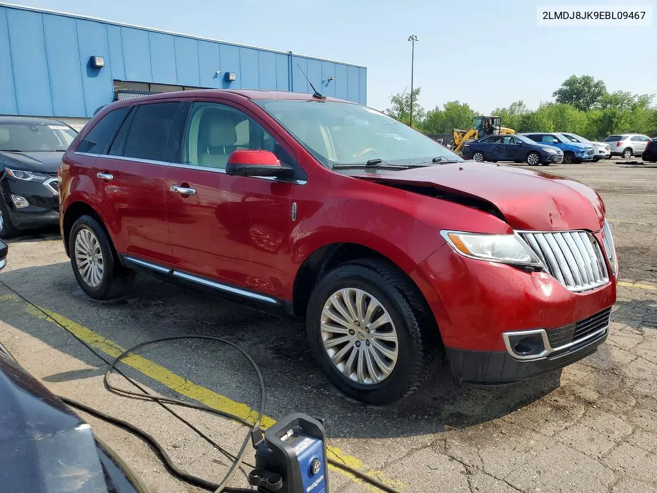 2014 Lincoln Mkx VIN: 2LMDJ8JK9EBL09467 Lot: 61118986