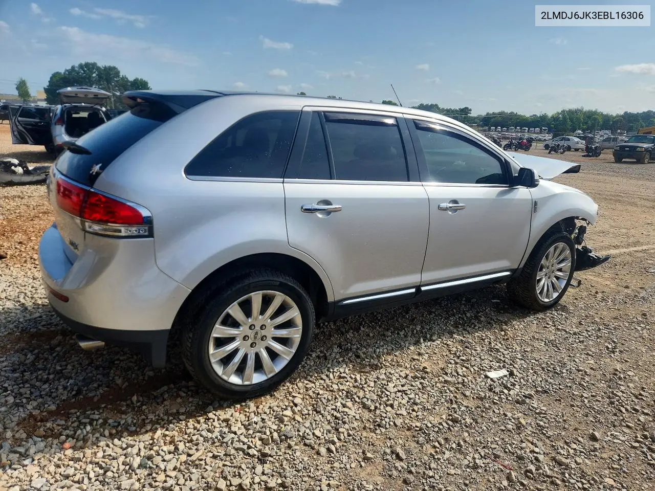 2014 Lincoln Mkx VIN: 2LMDJ6JK3EBL16306 Lot: 61821746