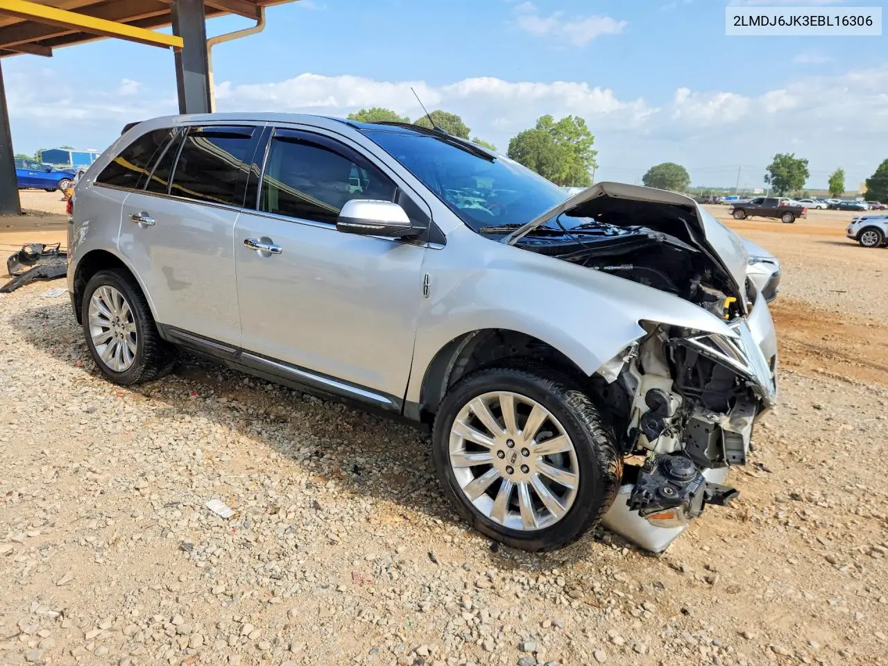 2014 Lincoln Mkx VIN: 2LMDJ6JK3EBL16306 Lot: 61821746