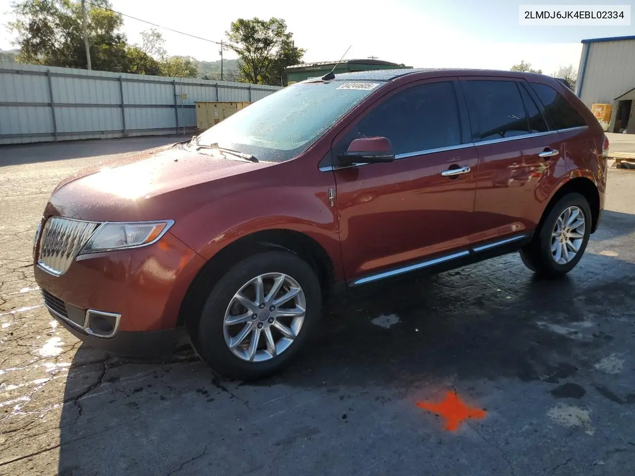 2LMDJ6JK4EBL02334 2014 Lincoln Mkx