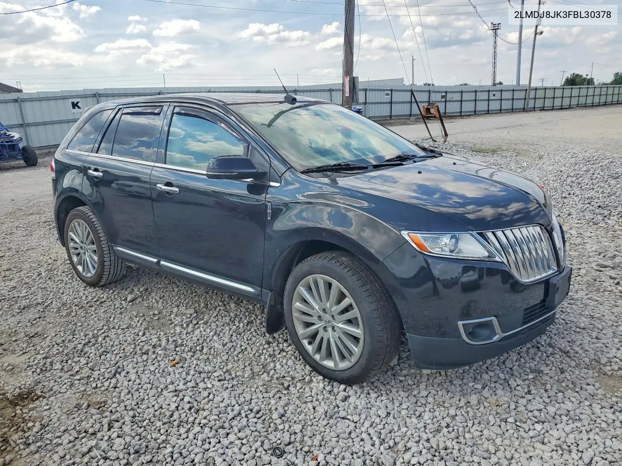 2015 Lincoln Mkx VIN: 2LMDJ8JK3FBL30378 Lot: 59857676