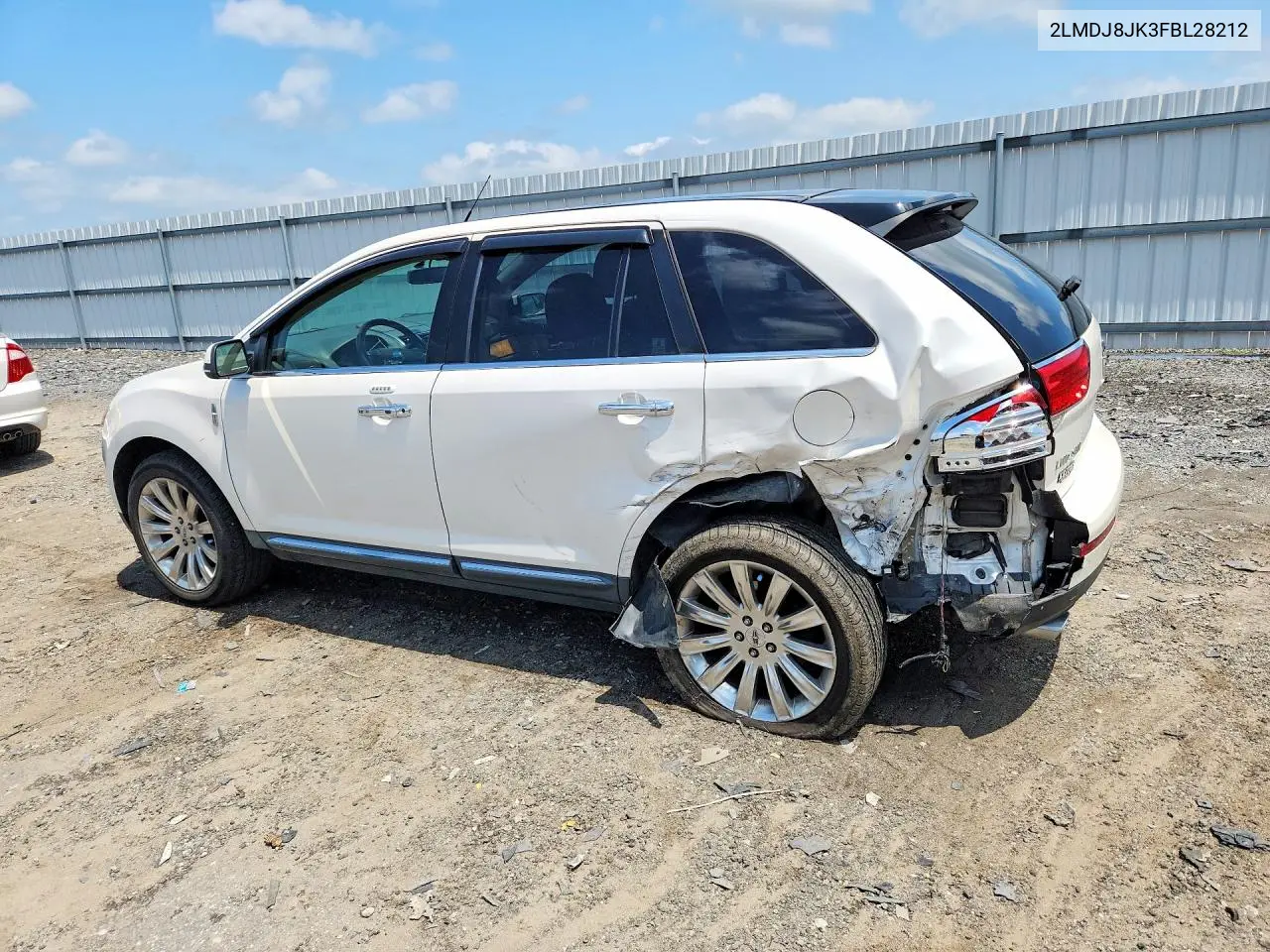 2015 Lincoln Mkx VIN: 2LMDJ8JK3FBL28212 Lot: 59956986
