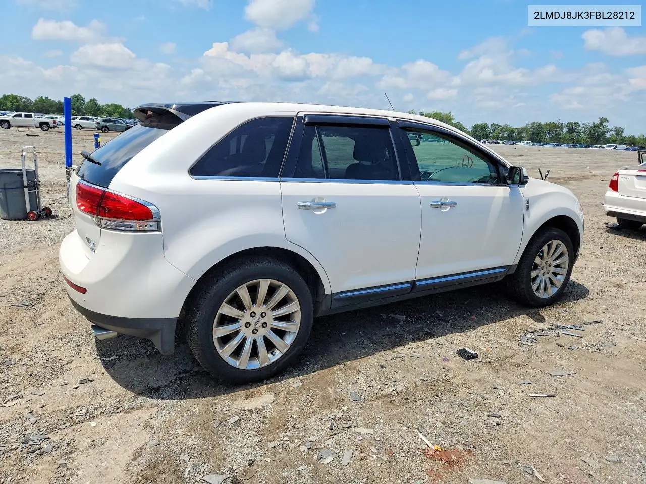 2015 Lincoln Mkx VIN: 2LMDJ8JK3FBL28212 Lot: 59956986