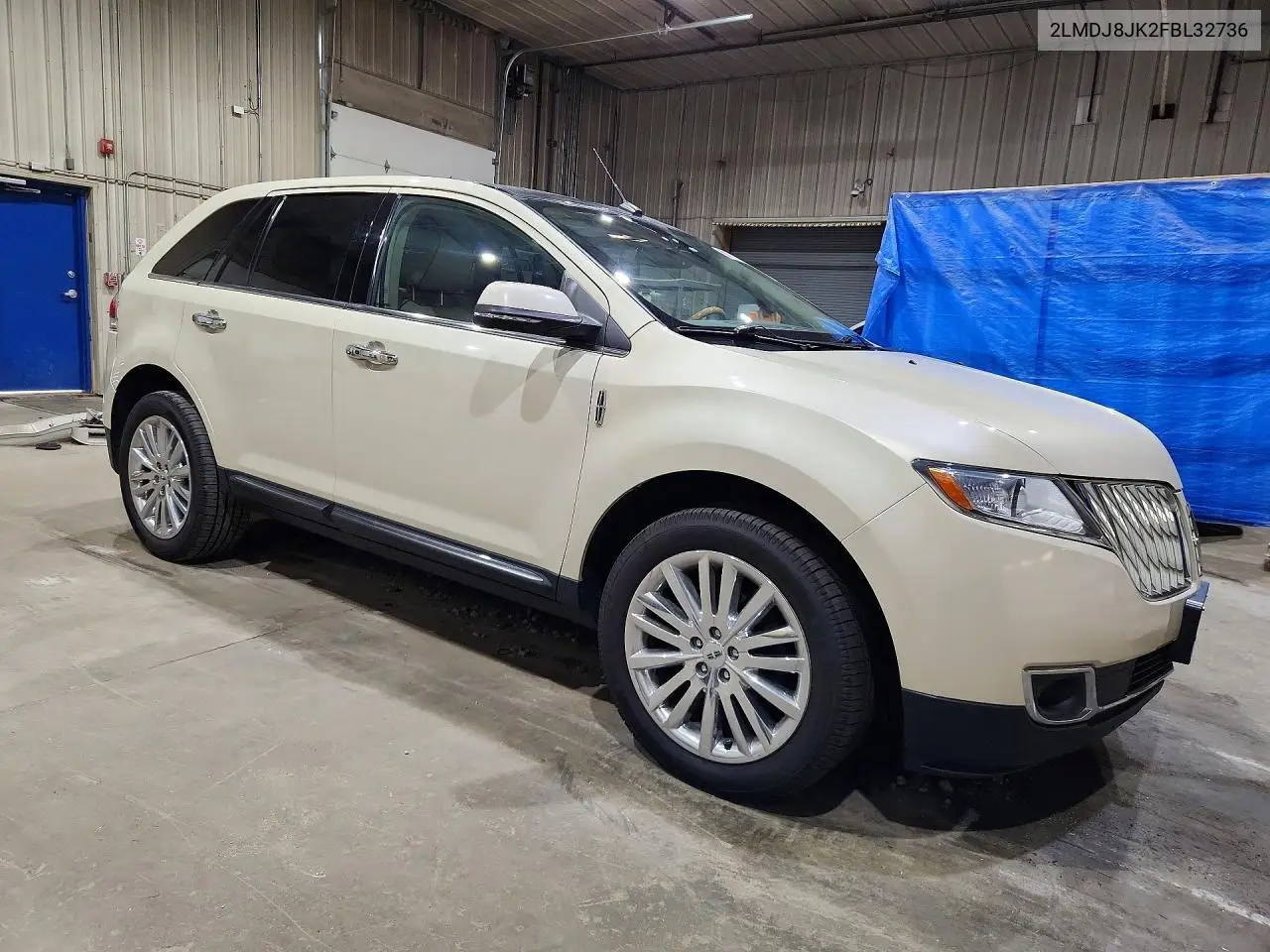 2015 Lincoln Mkx VIN: 2LMDJ8JK2FBL32736 Lot: 60118376