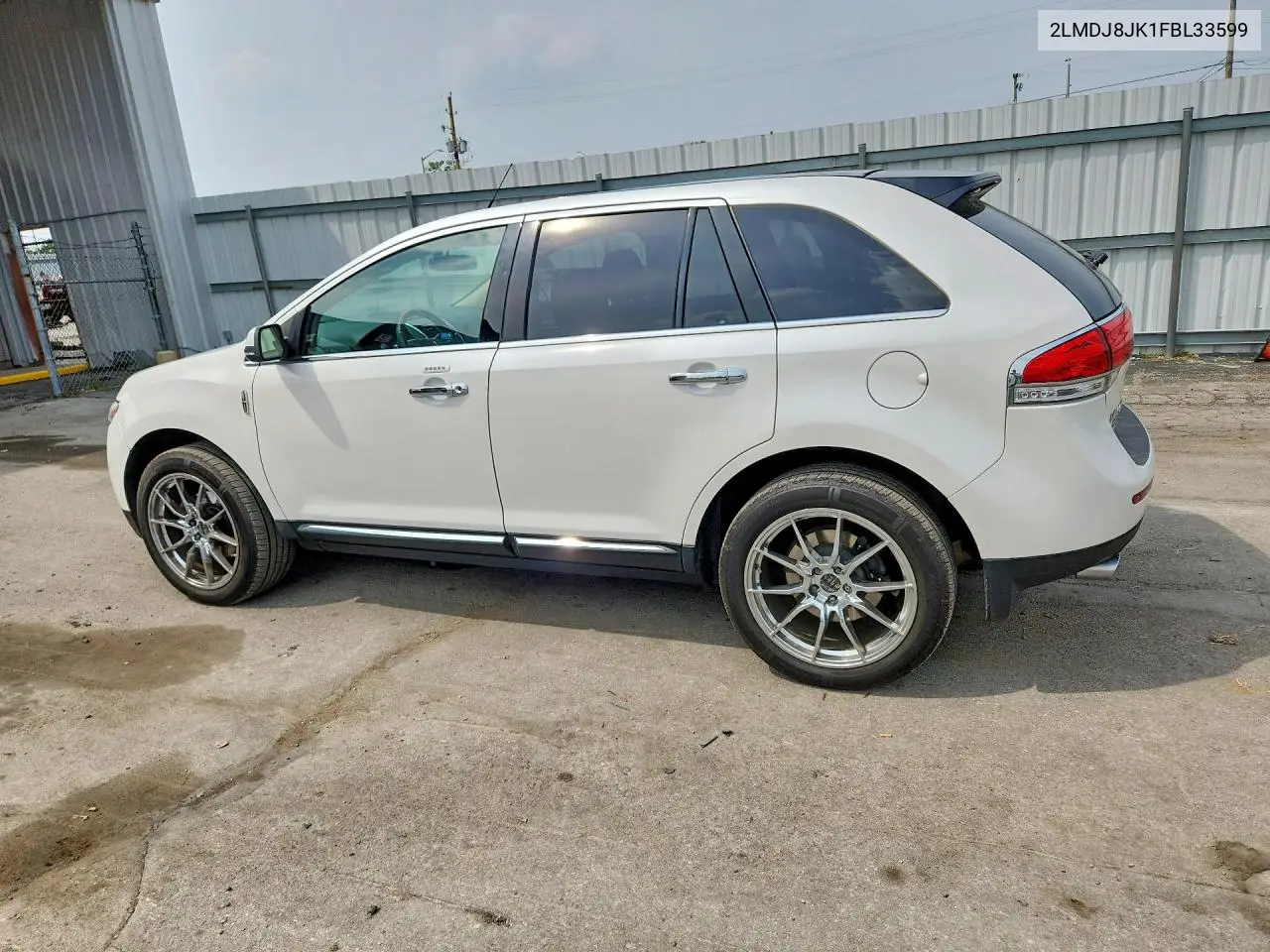 2015 Lincoln Mkx VIN: 2LMDJ8JK1FBL33599 Lot: 61787616