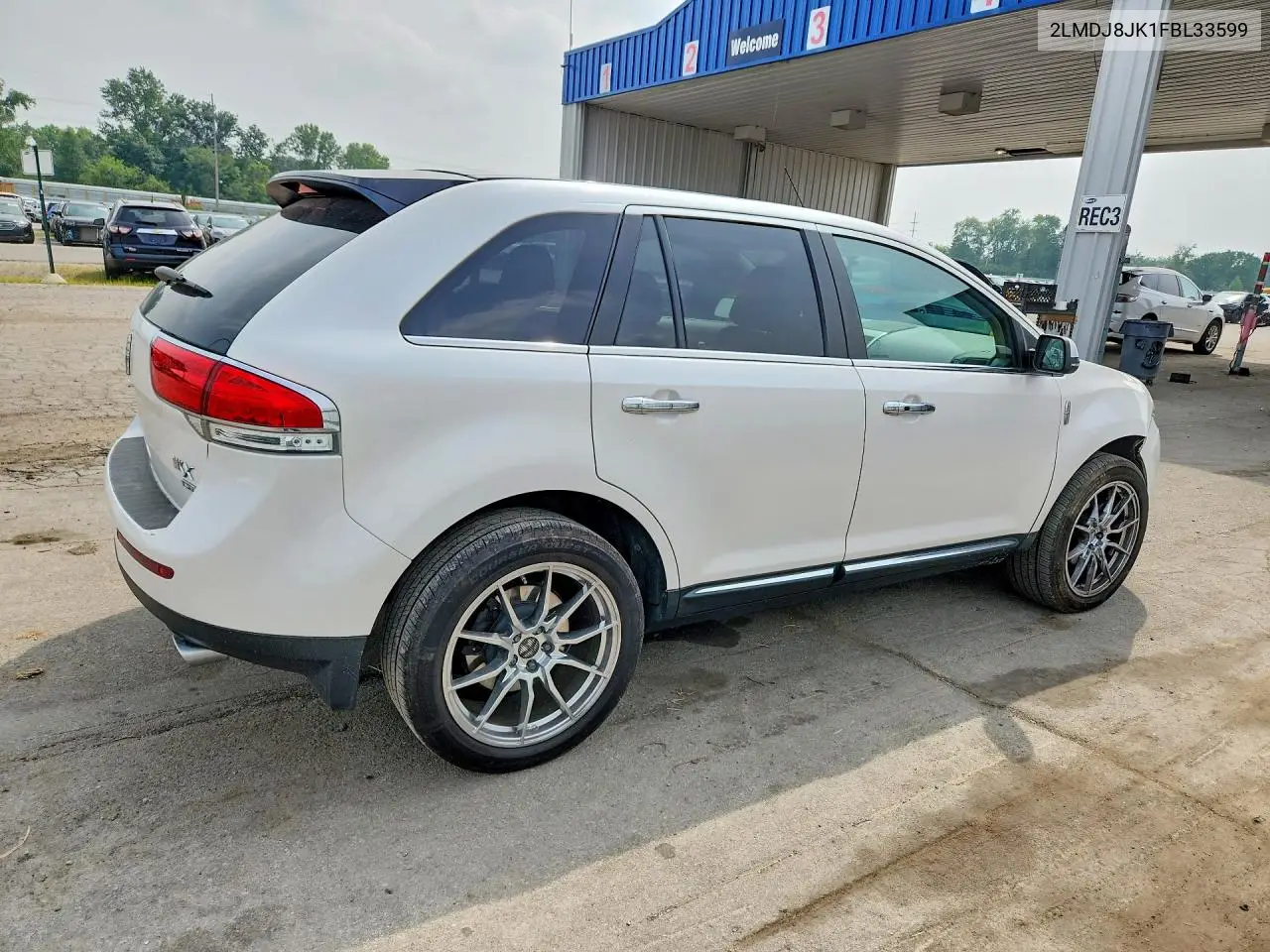 2015 Lincoln Mkx VIN: 2LMDJ8JK1FBL33599 Lot: 61787616