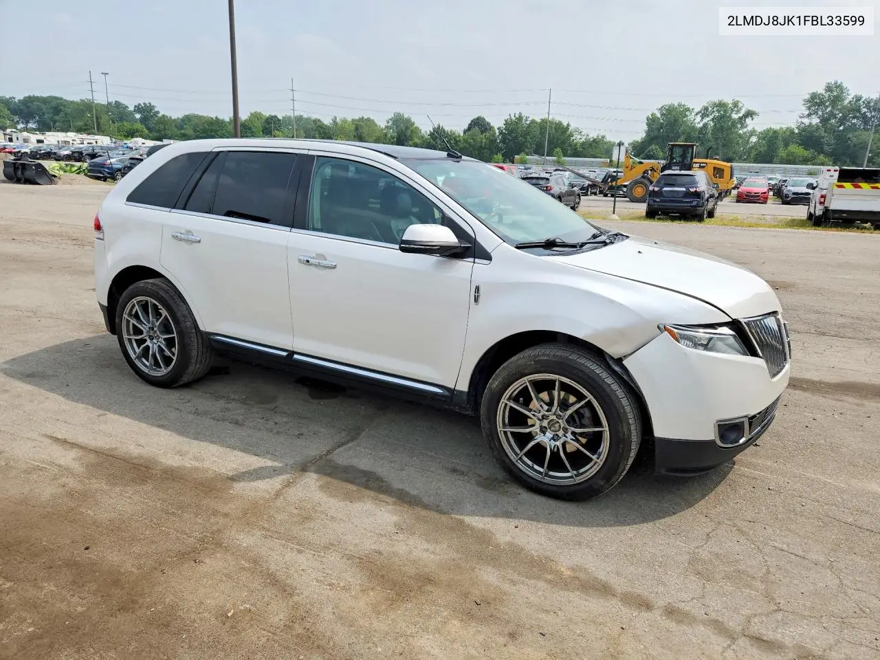 2015 Lincoln Mkx VIN: 2LMDJ8JK1FBL33599 Lot: 61787616