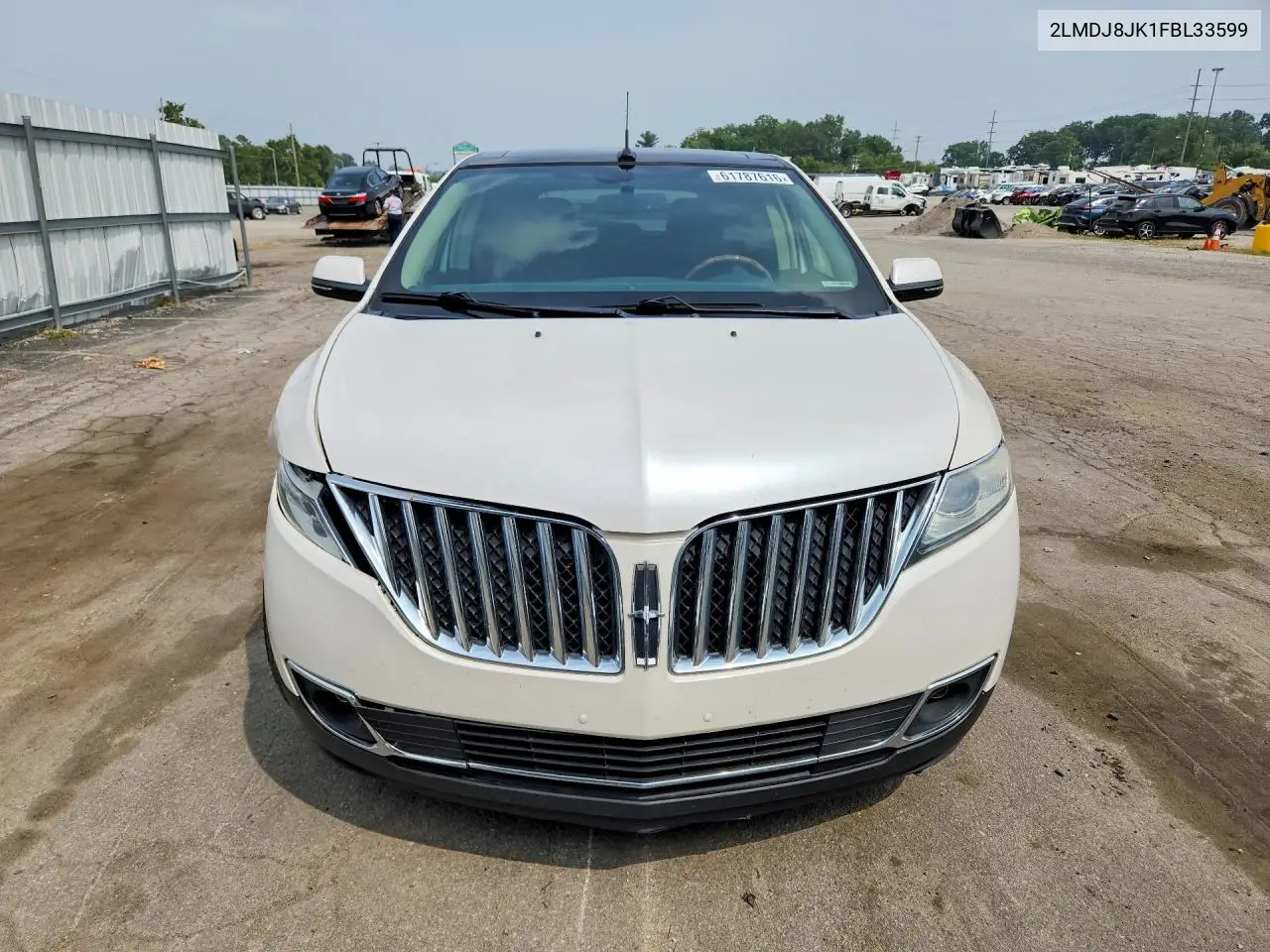2015 Lincoln Mkx VIN: 2LMDJ8JK1FBL33599 Lot: 61787616