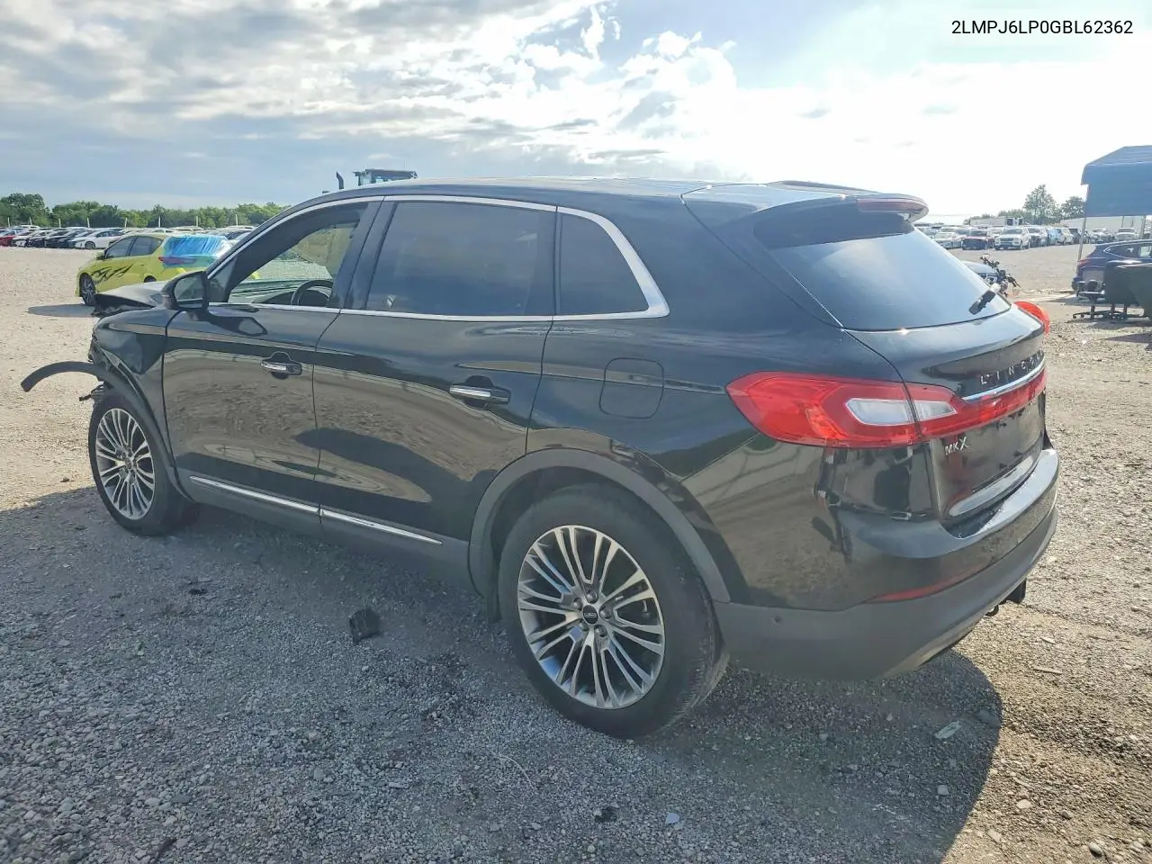 2016 Lincoln Mkx Reserve VIN: 2LMPJ6LP0GBL62362 Lot: 57140276