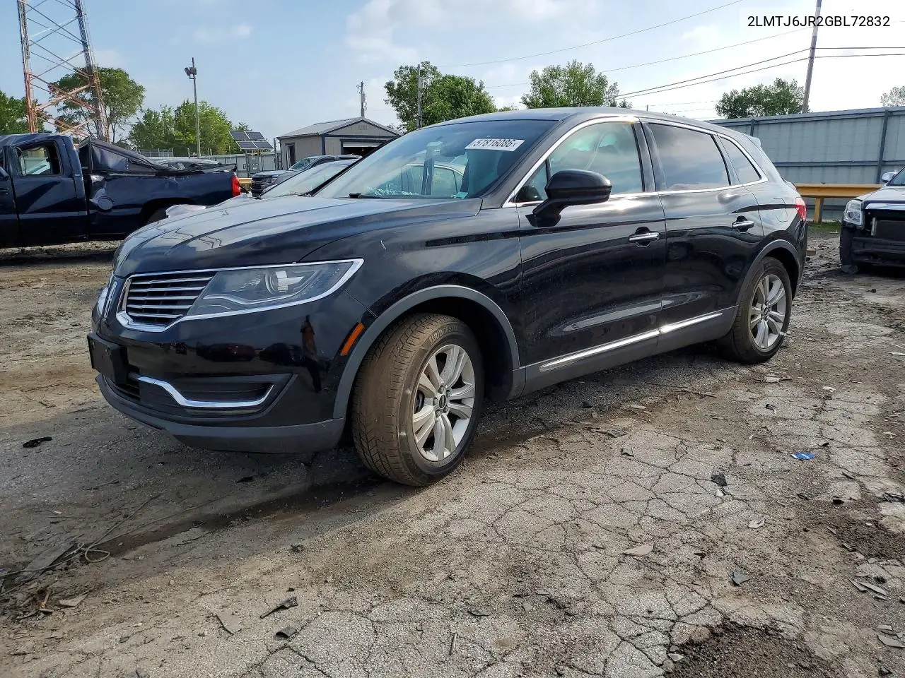 2016 Lincoln Mkx Premiere VIN: 2LMTJ6JR2GBL72832 Lot: 57816086