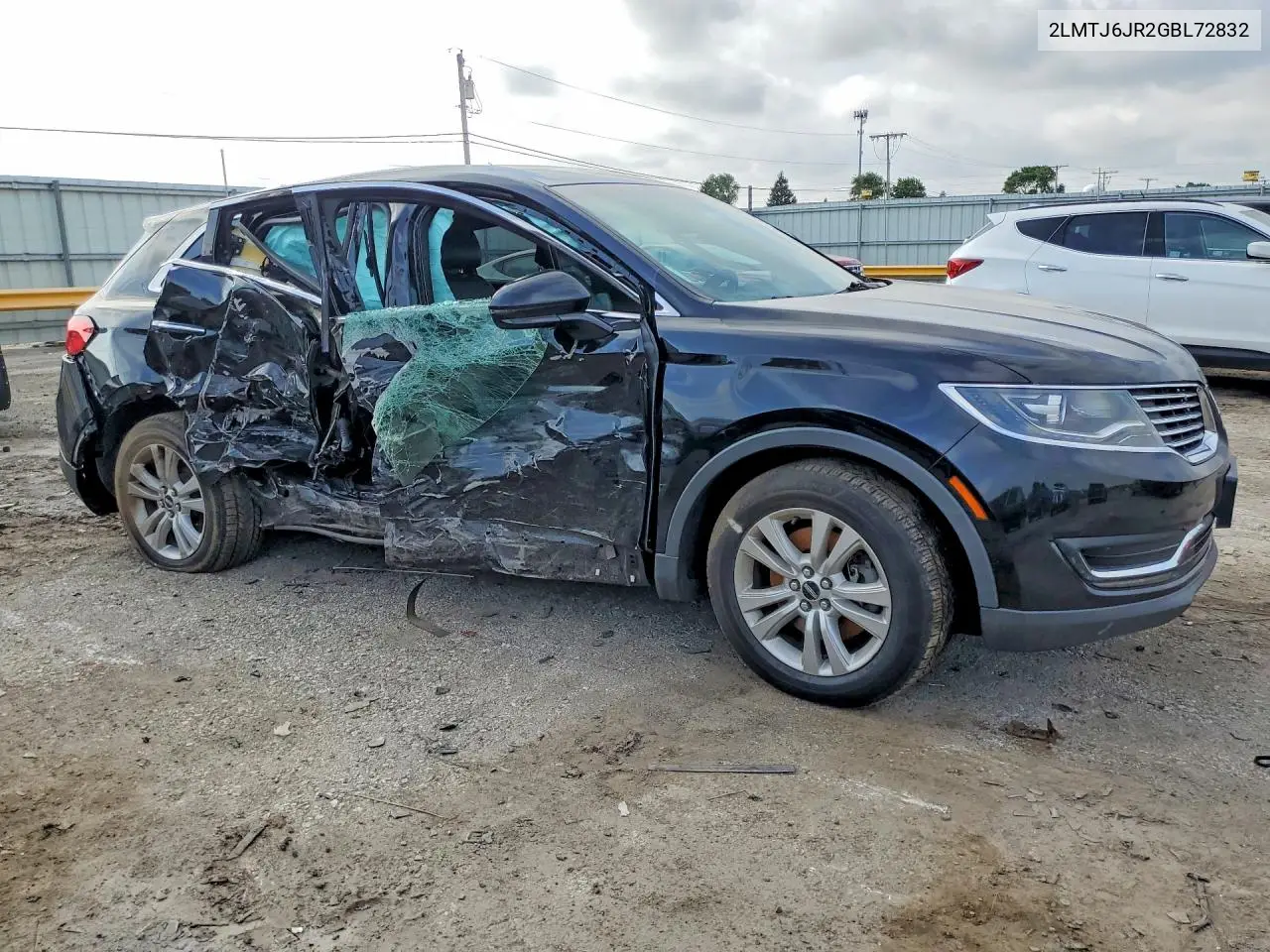 2016 Lincoln Mkx Premiere VIN: 2LMTJ6JR2GBL72832 Lot: 57816086