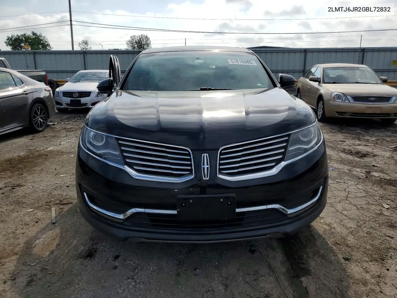 2016 Lincoln Mkx Premiere VIN: 2LMTJ6JR2GBL72832 Lot: 57816086