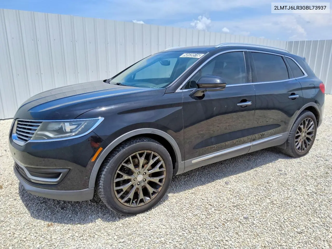2016 Lincoln Mkx Reserve VIN: 2LMTJ6LR3GBL73937 Lot: 58528516
