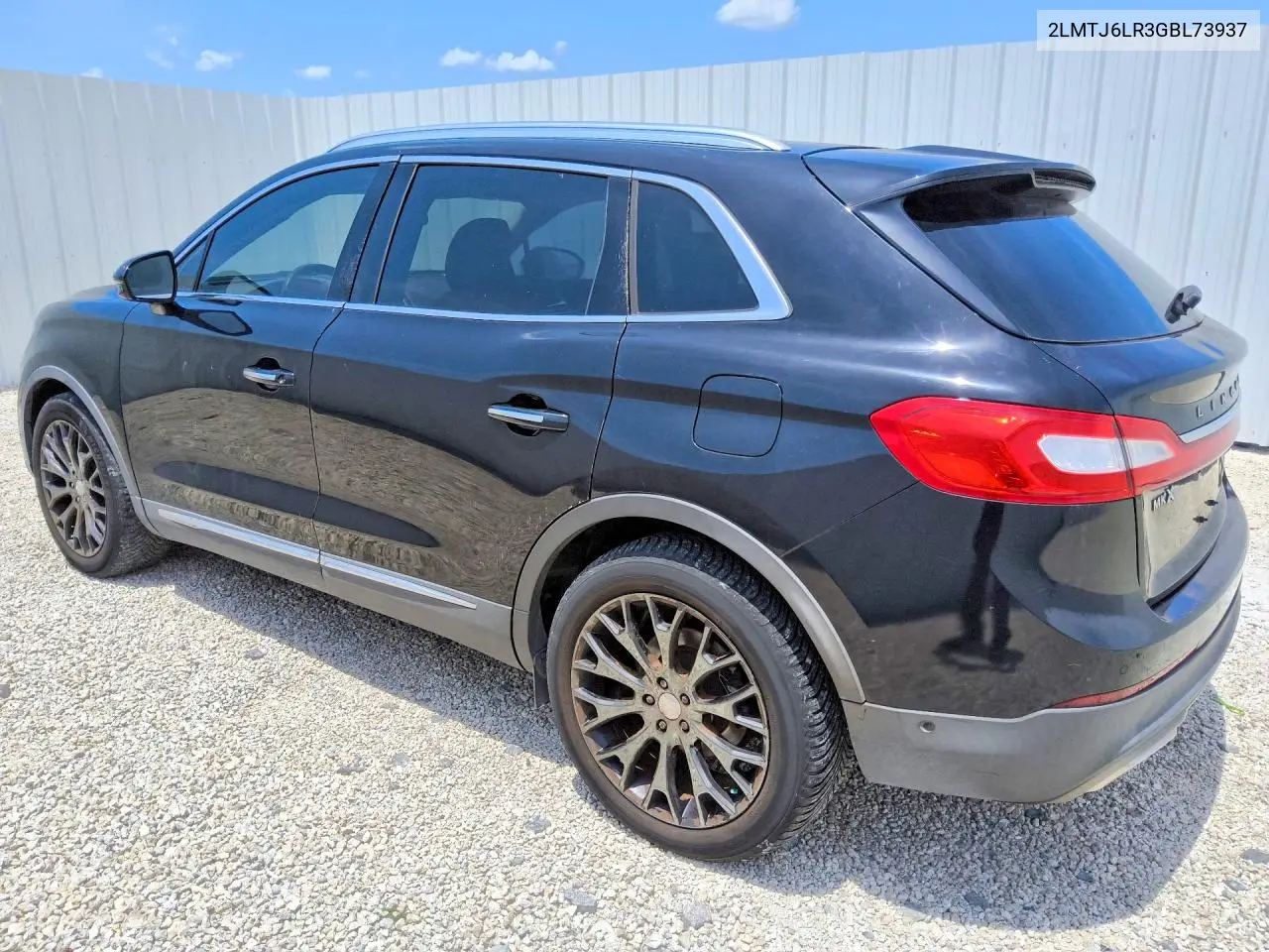 2016 Lincoln Mkx Reserve VIN: 2LMTJ6LR3GBL73937 Lot: 58528516