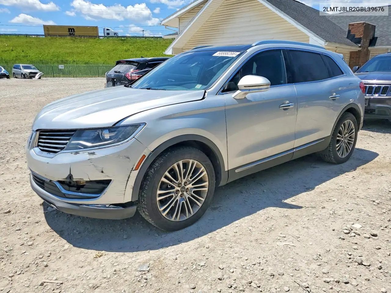 2016 Lincoln Mkx Reserve VIN: 2LMTJ8LR2GBL39676 Lot: 58888296