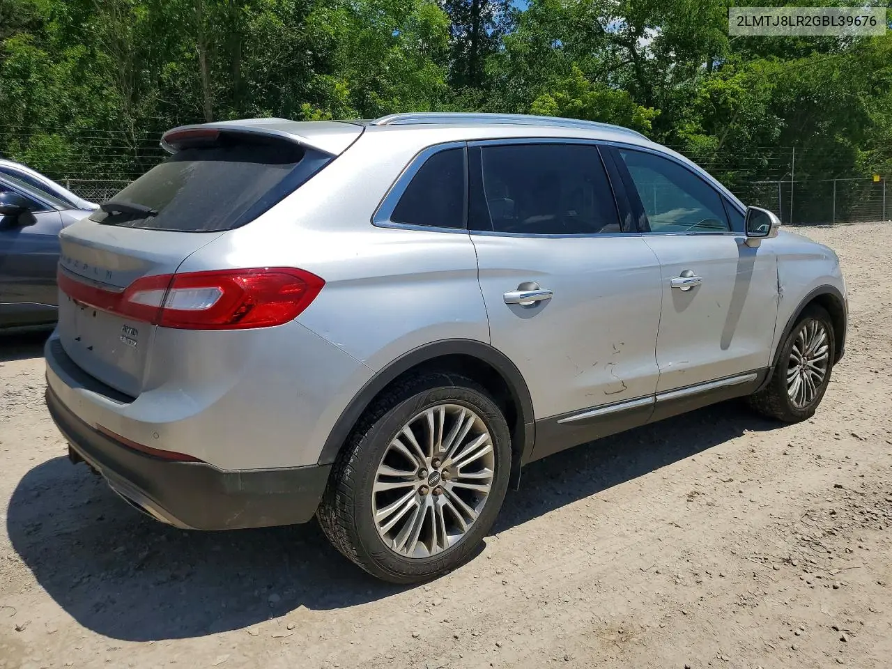 2016 Lincoln Mkx Reserve VIN: 2LMTJ8LR2GBL39676 Lot: 58888296