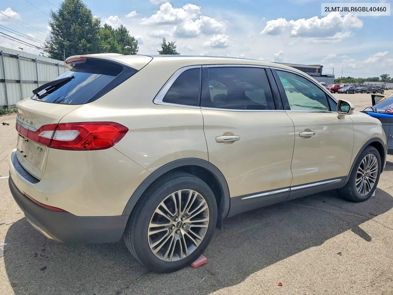 2016 Lincoln Mkx Reserve VIN: 2LMTJ8LR6GBL40460 Lot: 59364656