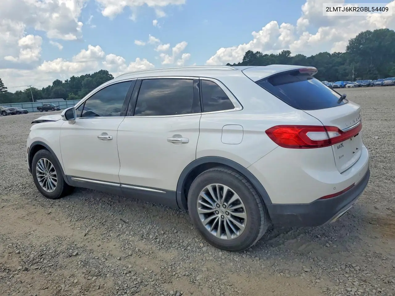 2016 Lincoln Mkx Select VIN: 2LMTJ6KR2GBL54409 Lot: 59592256