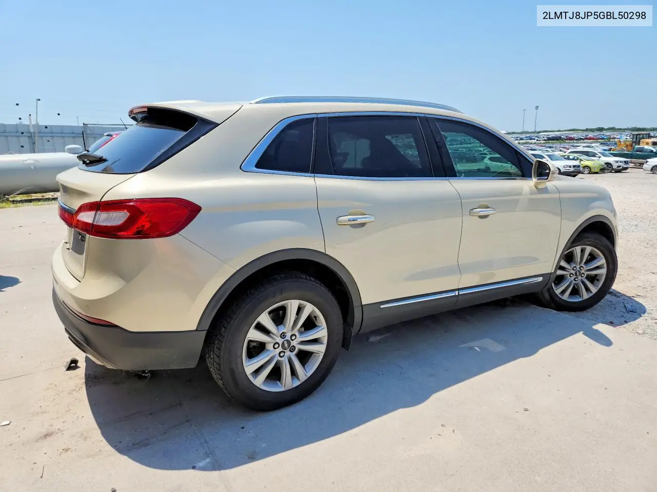 2016 Lincoln Mkx Premiere VIN: 2LMTJ8JP5GBL50298 Lot: 59846606