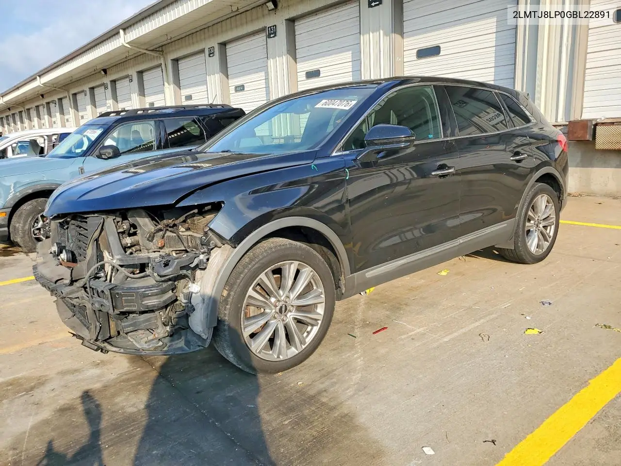 2016 Lincoln Mkx Reserve VIN: 2LMTJ8LP0GBL22891 Lot: 60047076