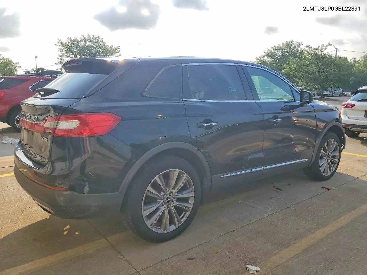 2016 Lincoln Mkx Reserve VIN: 2LMTJ8LP0GBL22891 Lot: 60047076