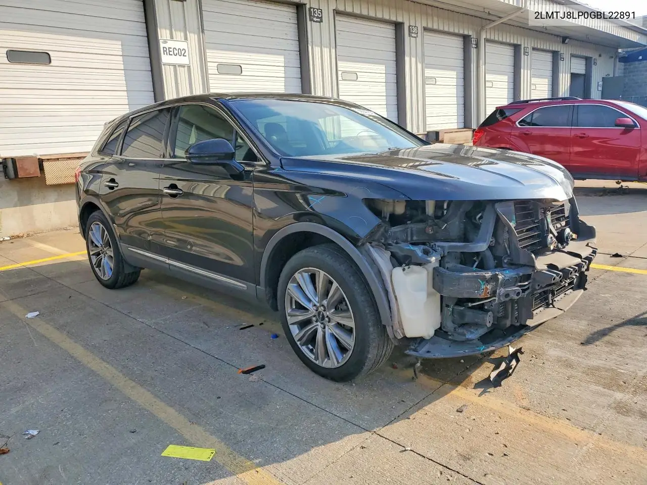2016 Lincoln Mkx Reserve VIN: 2LMTJ8LP0GBL22891 Lot: 60047076