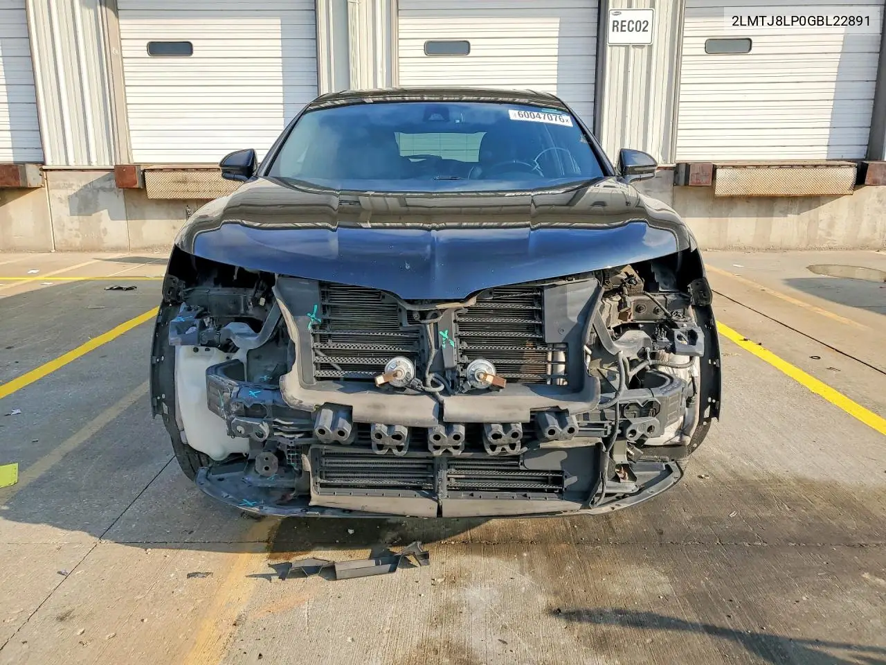 2016 Lincoln Mkx Reserve VIN: 2LMTJ8LP0GBL22891 Lot: 60047076