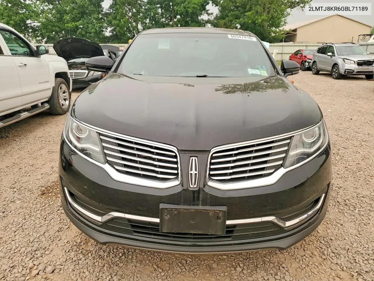 2016 Lincoln Mkx Select VIN: 2LMTJ8KR6GBL71189 Lot: 60347416