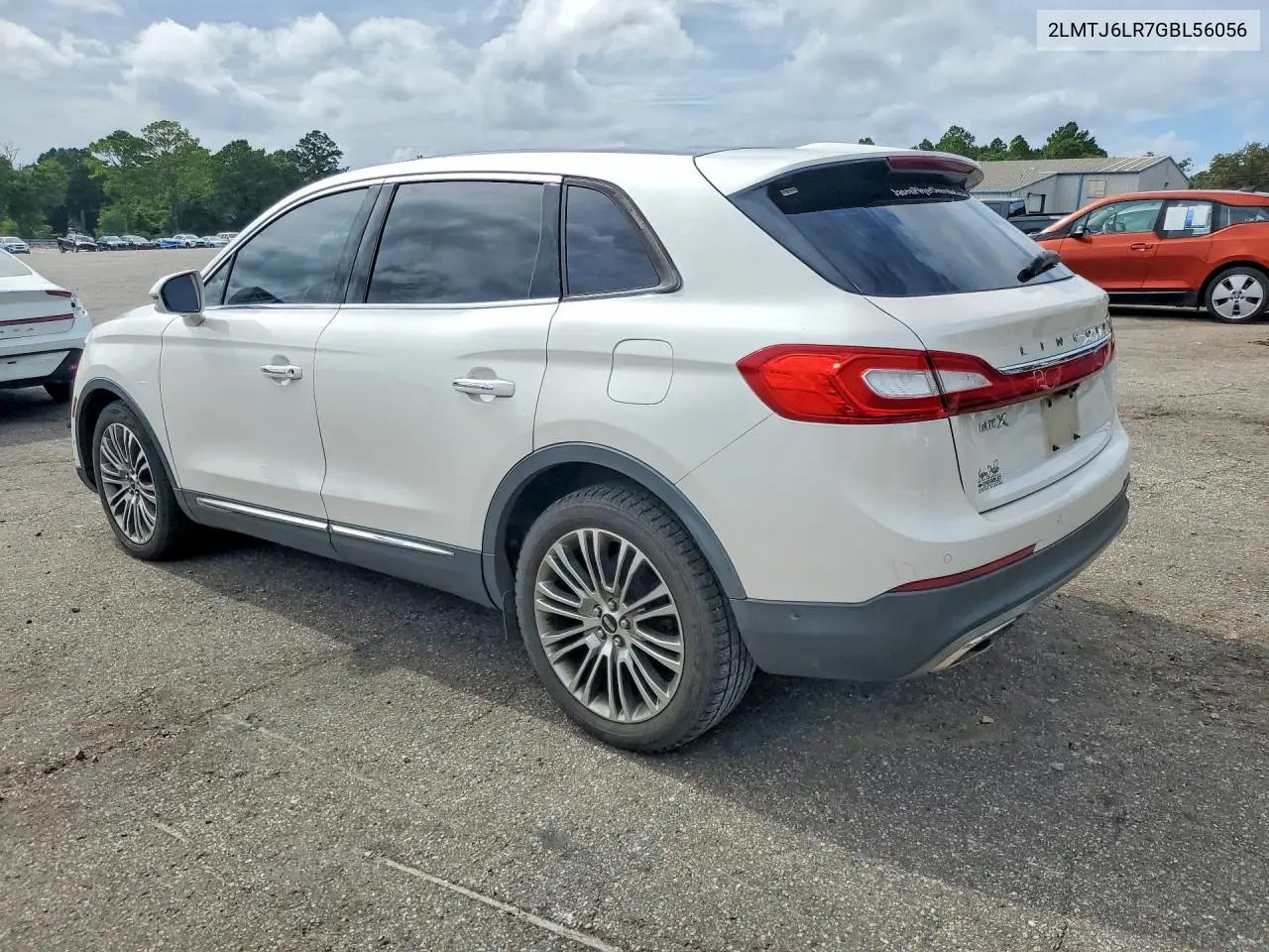 2016 Lincoln Mkx Reserve VIN: 2LMTJ6LR7GBL56056 Lot: 60460766