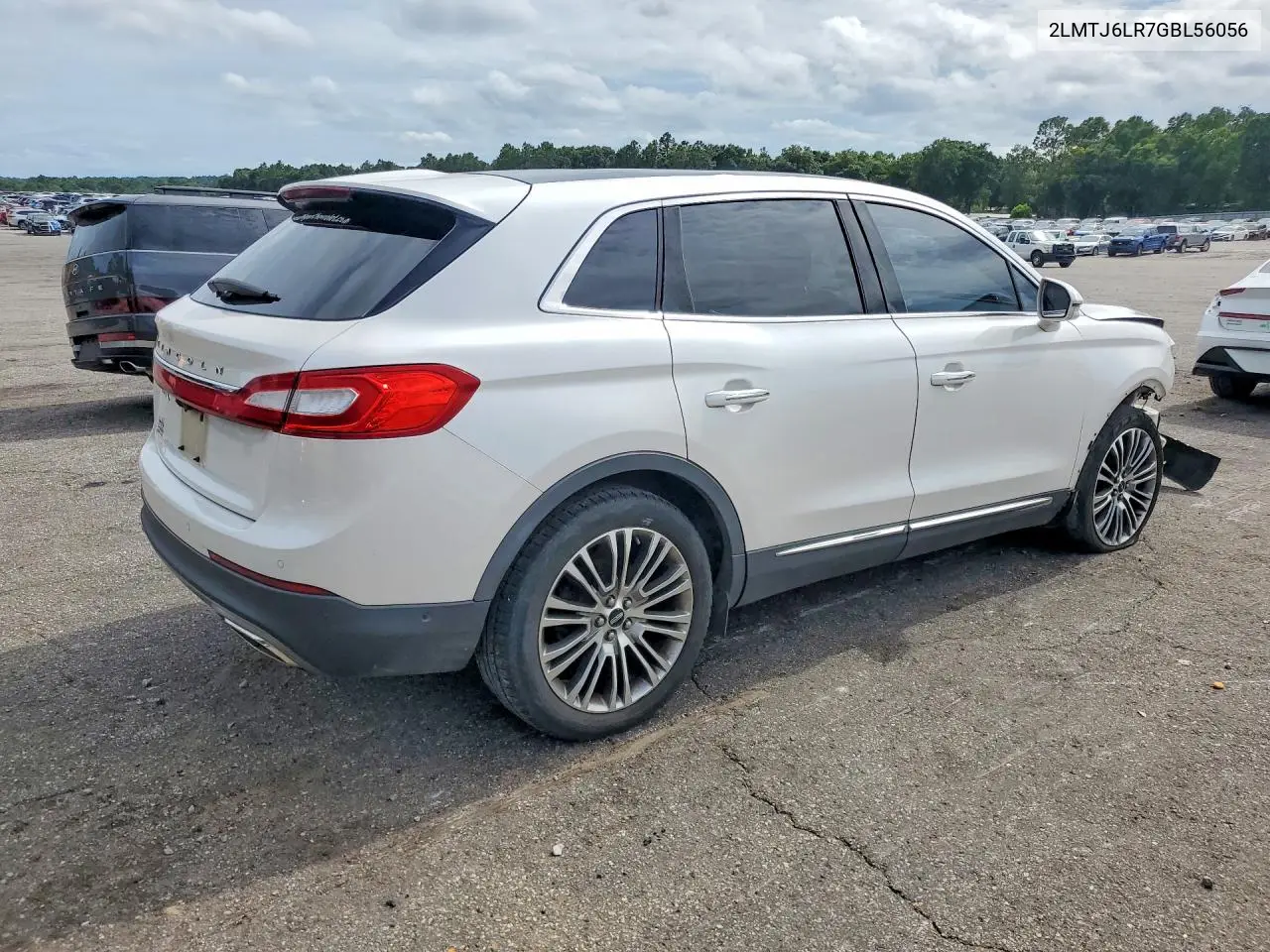 2016 Lincoln Mkx Reserve VIN: 2LMTJ6LR7GBL56056 Lot: 60460766