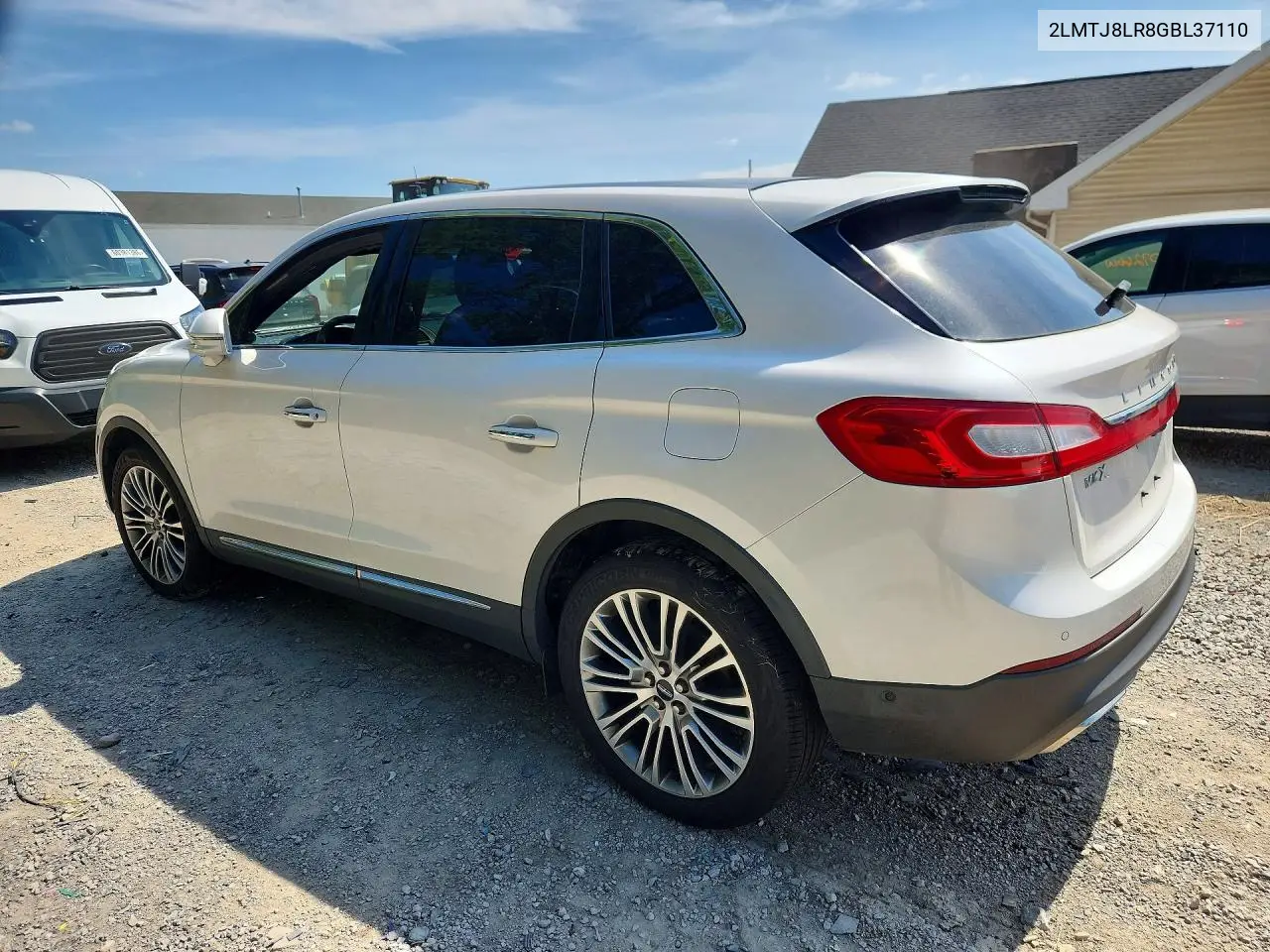 2016 Lincoln Mkx Reserve VIN: 2LMTJ8LR8GBL37110 Lot: 60479596