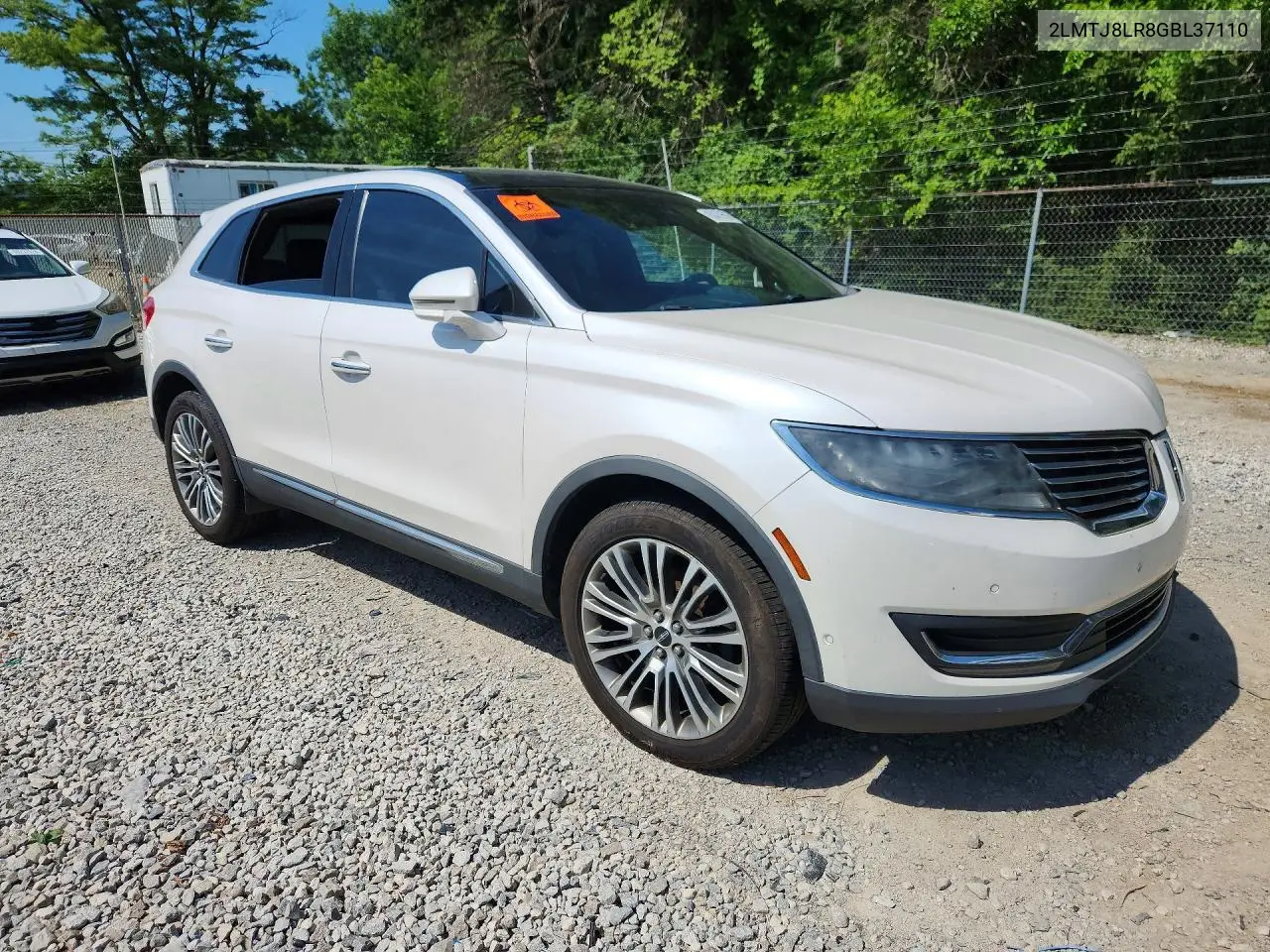2016 Lincoln Mkx Reserve VIN: 2LMTJ8LR8GBL37110 Lot: 60479596