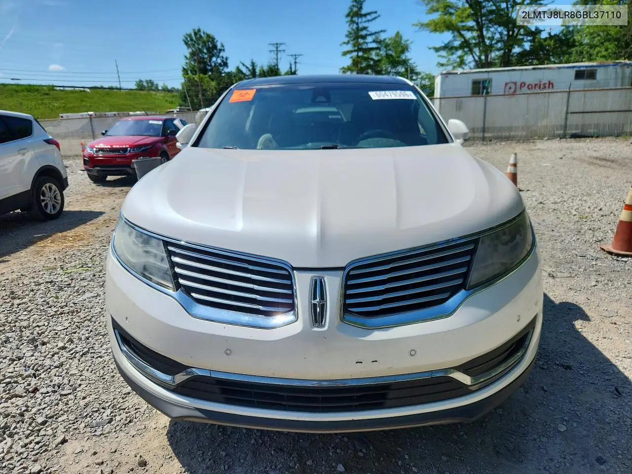 2016 Lincoln Mkx Reserve VIN: 2LMTJ8LR8GBL37110 Lot: 60479596