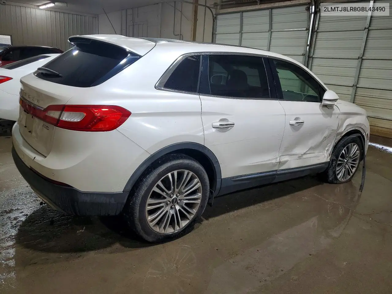 2016 Lincoln Mkx Reserve VIN: 2LMTJ8LR8GBL43490 Lot: 60760156