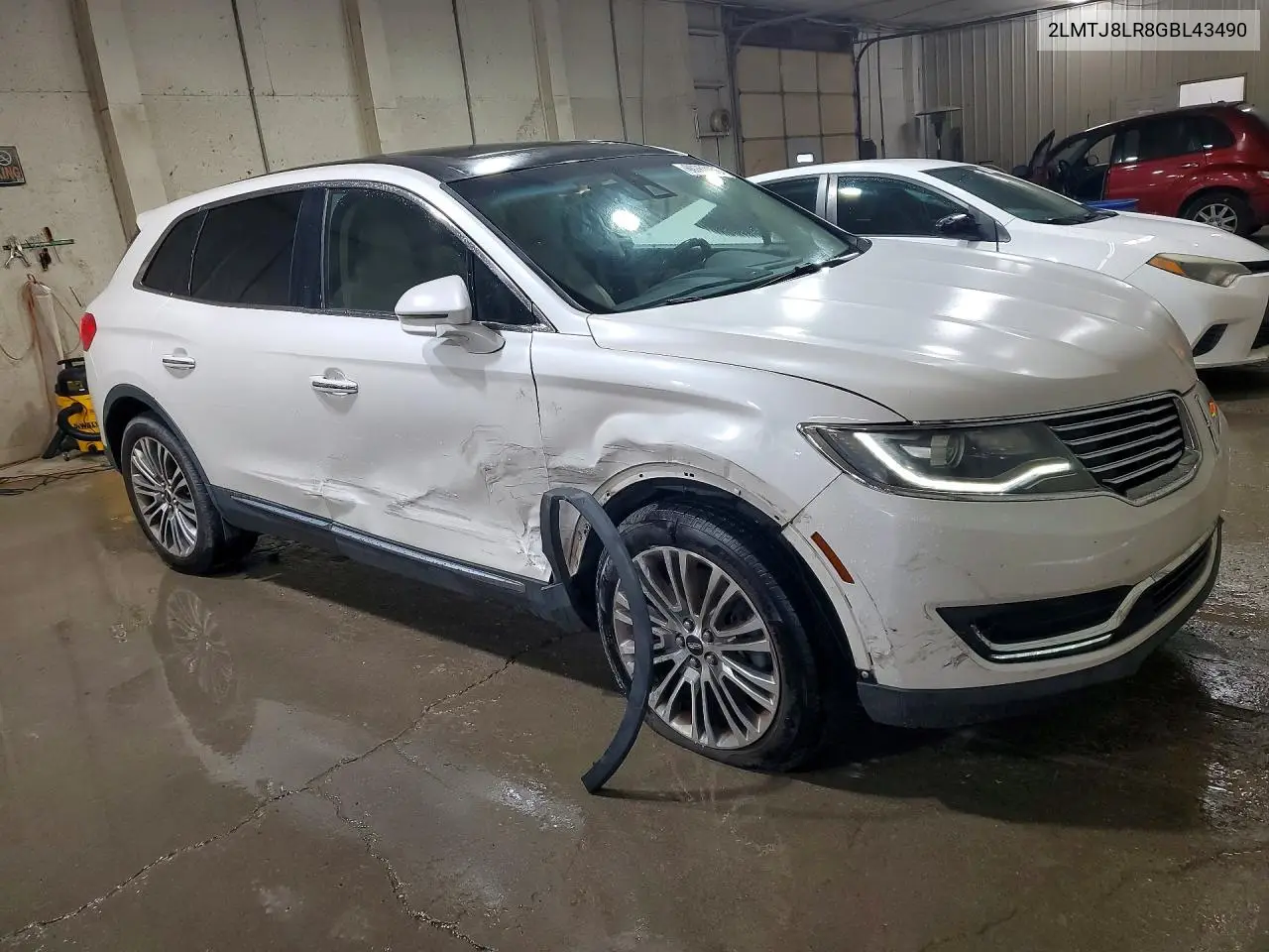2016 Lincoln Mkx Reserve VIN: 2LMTJ8LR8GBL43490 Lot: 60760156