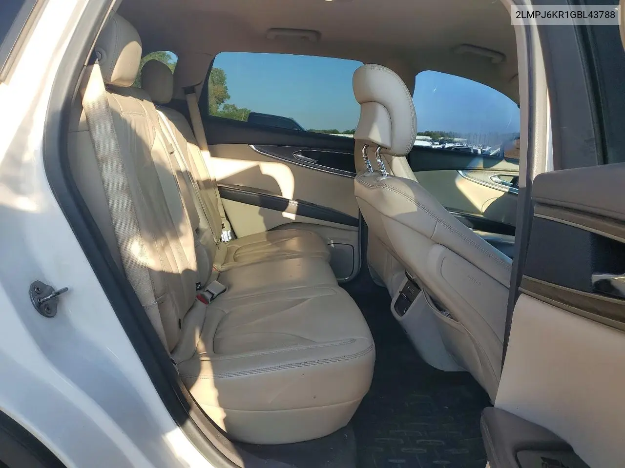 2016 Lincoln Mkx Select VIN: 2LMPJ6KR1GBL43788 Lot: 60803496