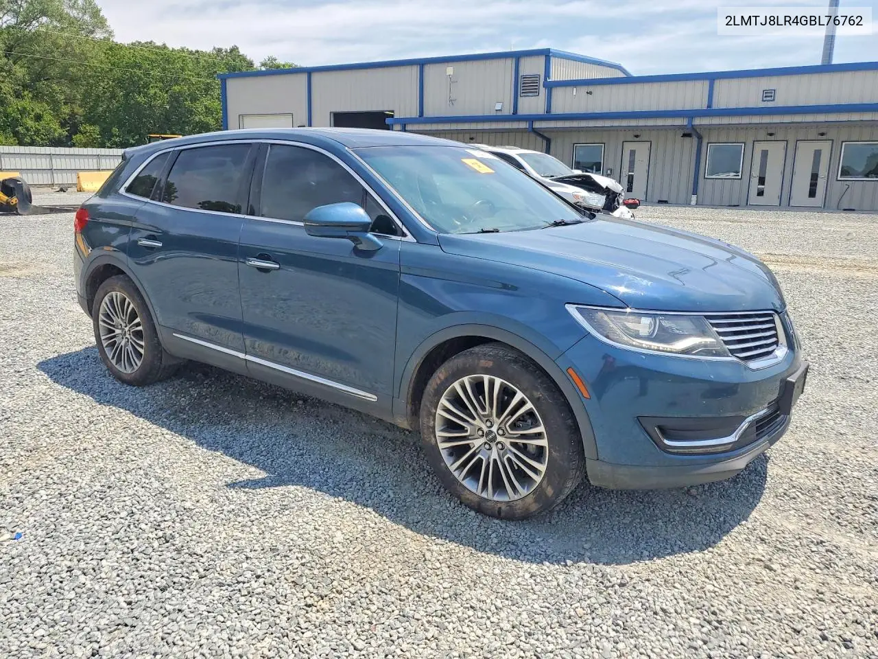 2016 Lincoln Mkx Reserve VIN: 2LMTJ8LR4GBL76762 Lot: 60840646