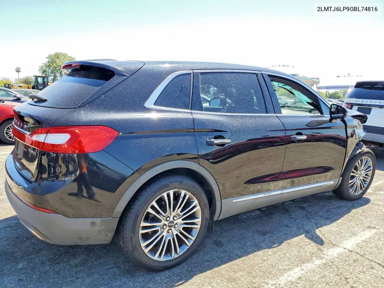 2016 Lincoln Mkx Reserve VIN: 2LMTJ6LP9GBL74816 Lot: 61032906