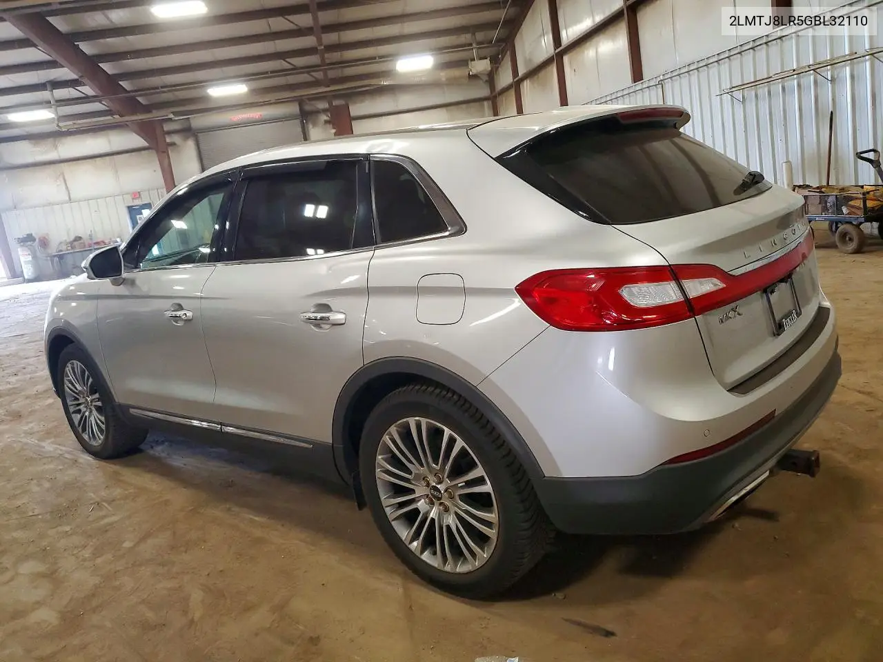 2016 Lincoln Mkx Reserve VIN: 2LMTJ8LR5GBL32110 Lot: 61346106