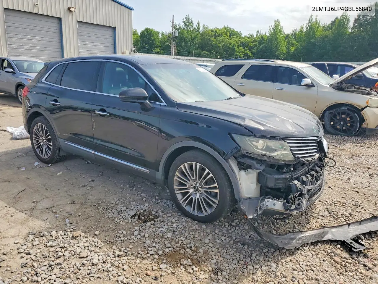 2016 Lincoln Mkx Reserve VIN: 2LMTJ6LP4GBL56840 Lot: 61366466