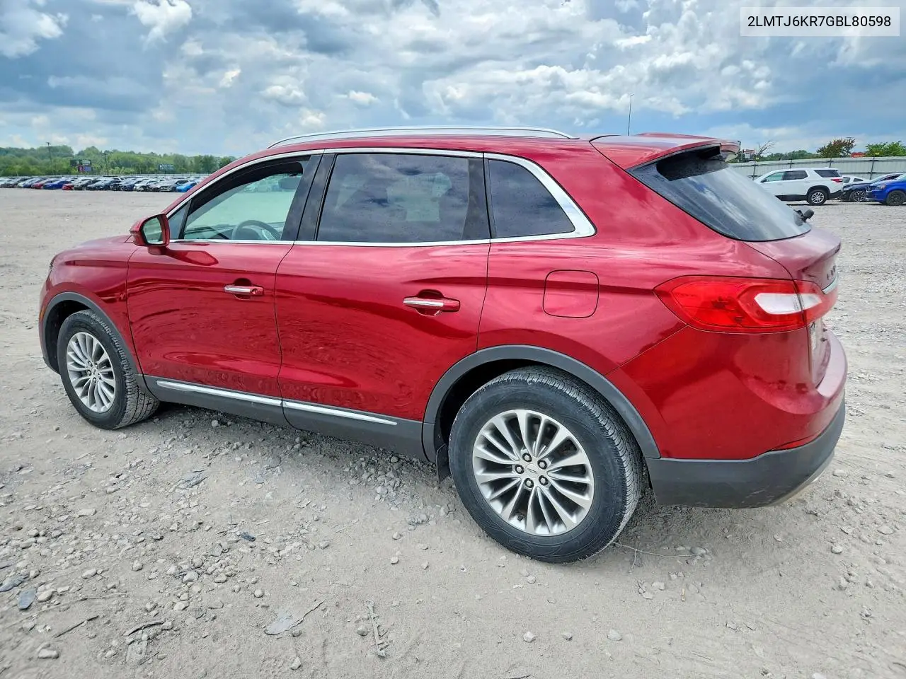 2016 Lincoln Mkx Select VIN: 2LMTJ6KR7GBL80598 Lot: 61489106