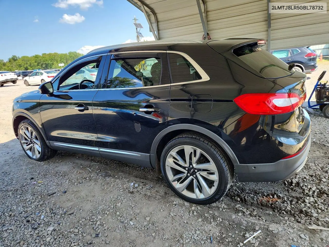 2016 Lincoln Mkx Reserve VIN: 2LMTJ8LR5GBL78732 Lot: 61728686