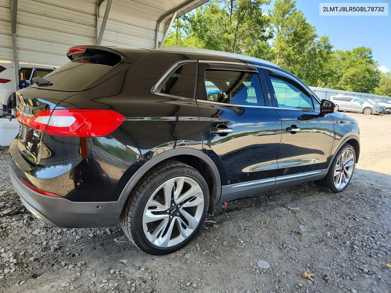 2016 Lincoln Mkx Reserve VIN: 2LMTJ8LR5GBL78732 Lot: 61728686