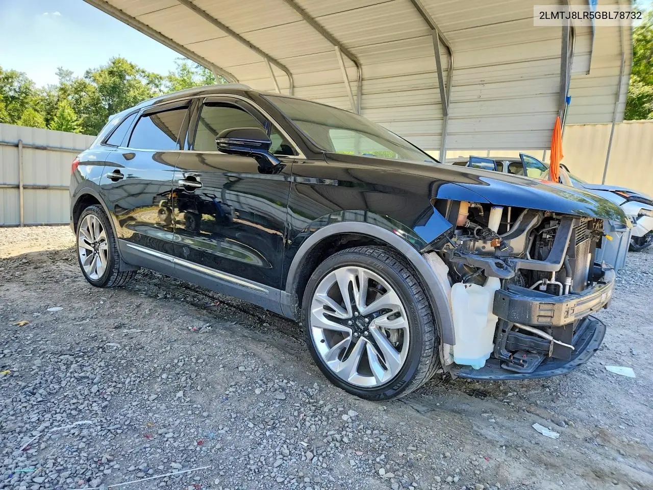2016 Lincoln Mkx Reserve VIN: 2LMTJ8LR5GBL78732 Lot: 61728686