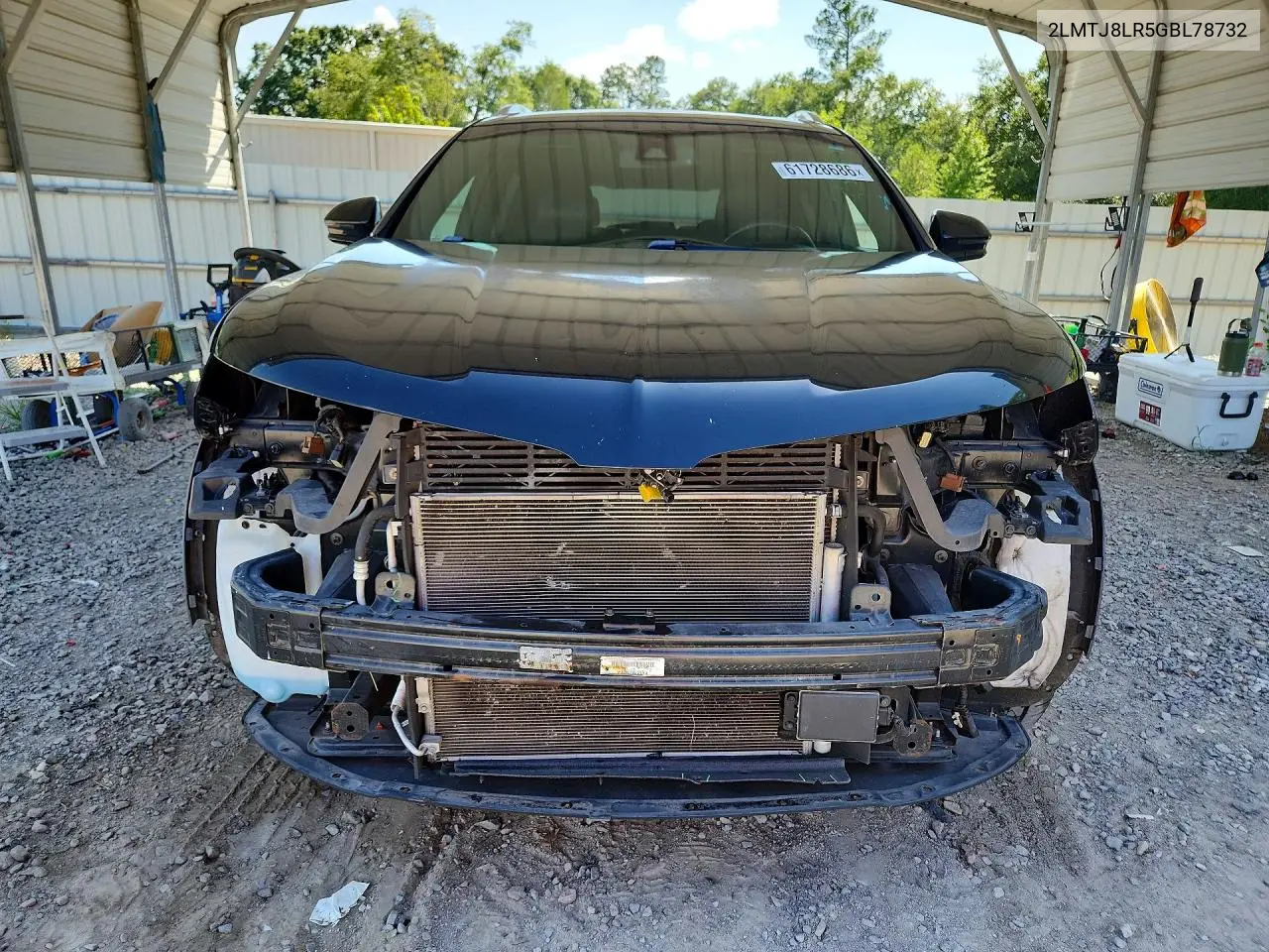 2016 Lincoln Mkx Reserve VIN: 2LMTJ8LR5GBL78732 Lot: 61728686