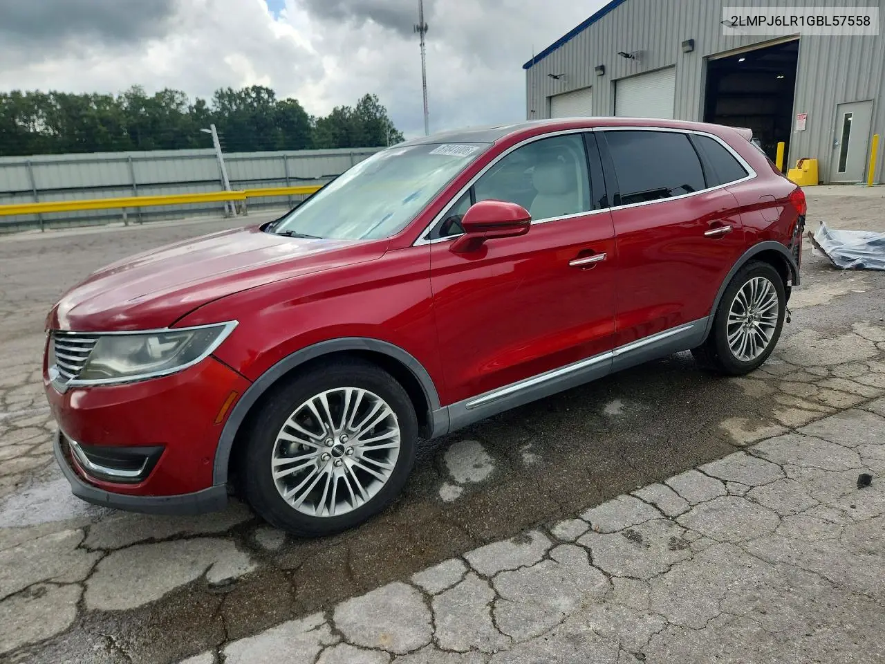 2016 Lincoln Mkx Reserve VIN: 2LMPJ6LR1GBL57558 Lot: 61841006