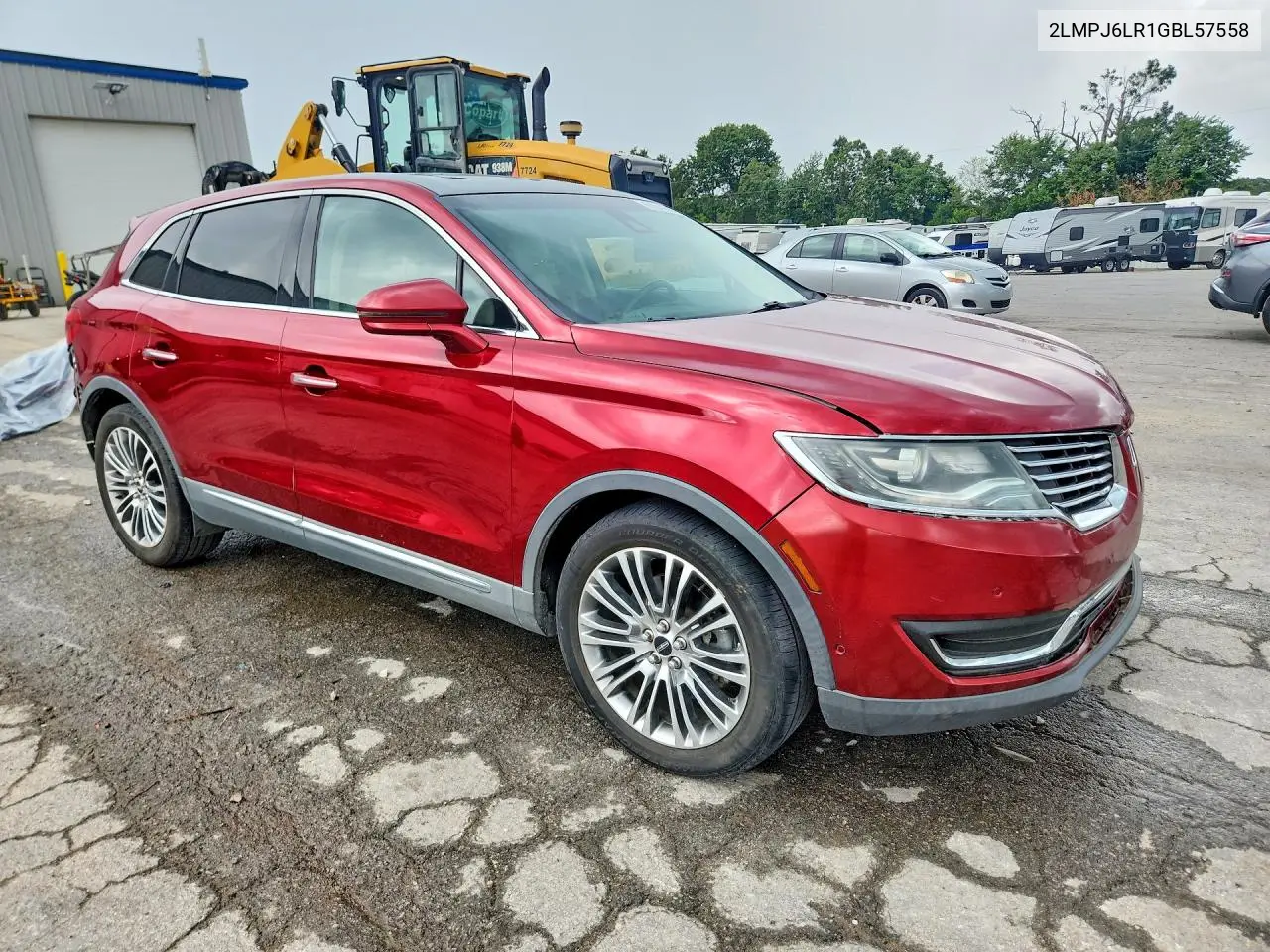 2016 Lincoln Mkx Reserve VIN: 2LMPJ6LR1GBL57558 Lot: 61841006