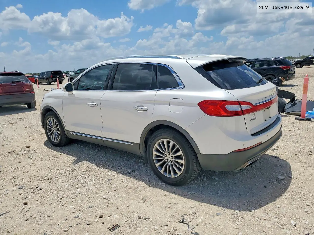 2016 Lincoln Mkx Select VIN: 2LMTJ6KR4GBL63919 Lot: 74515465